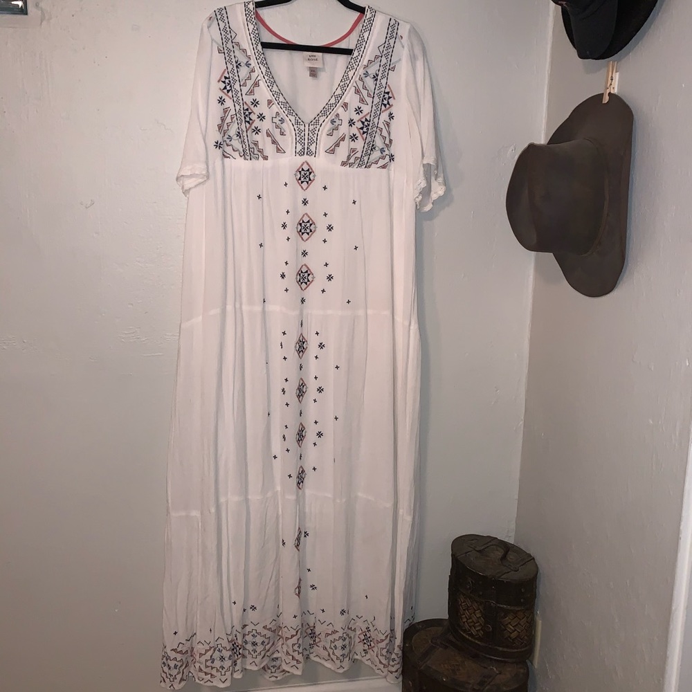 Knox Rose White Maxi Dress